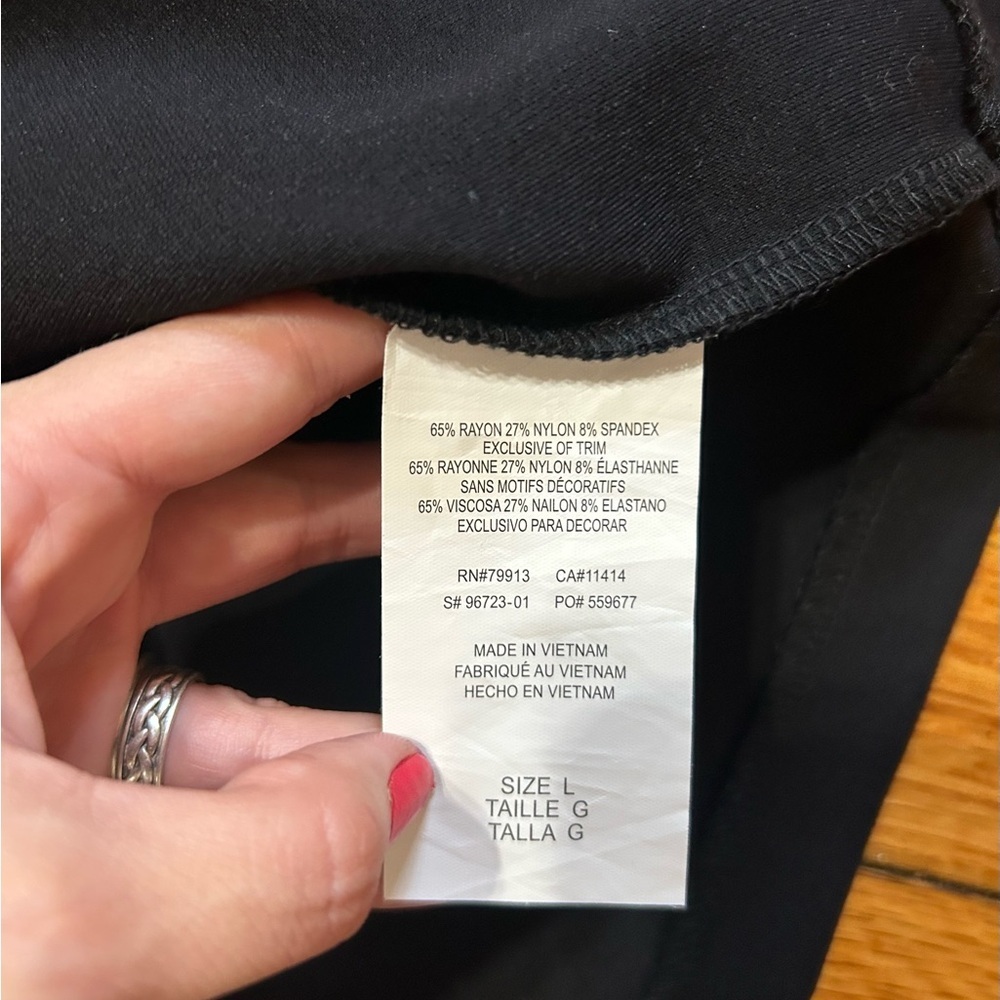 MOTHERHOOD MATERNITY PENCIL FIT DRESS Size Large - Picture 9 of 11